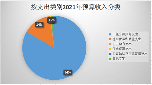 4 按支出类别2021年预算收入分类