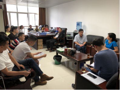 王懿副市长深入安监局调研