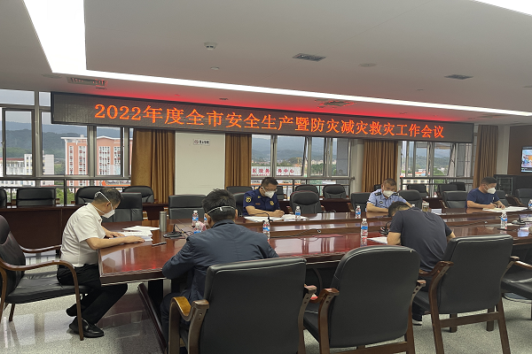 2022.4.3 2022年度全市安全生产暨防灾减灾救灾工作会