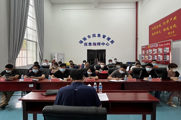 全州安全生产综合督查暨半年安全生产考核巡查工作的整改会