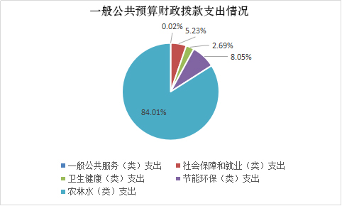 图表5（一般公共预算财政拨款支出情况）