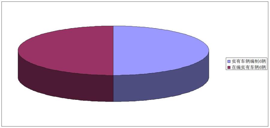 2、部门车辆的编制及实有情况