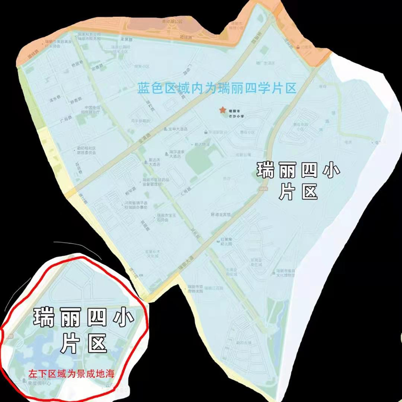 2025年片区示意图